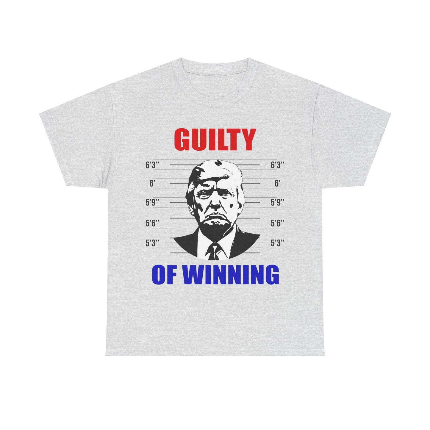 GUILTY of WINNING Donald Trump Mugshot Unisex T-Shirt - Limited Edition 2024