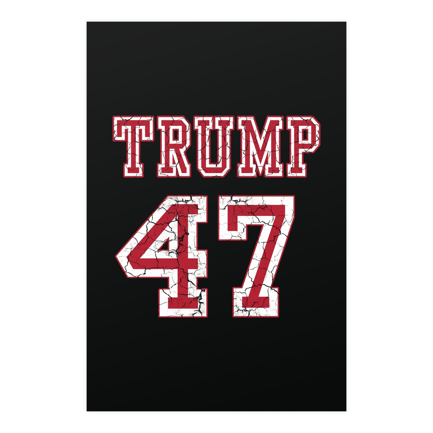 🏈 Trump 47 Football Jersey Poster - 2024 Presidential Election Decor