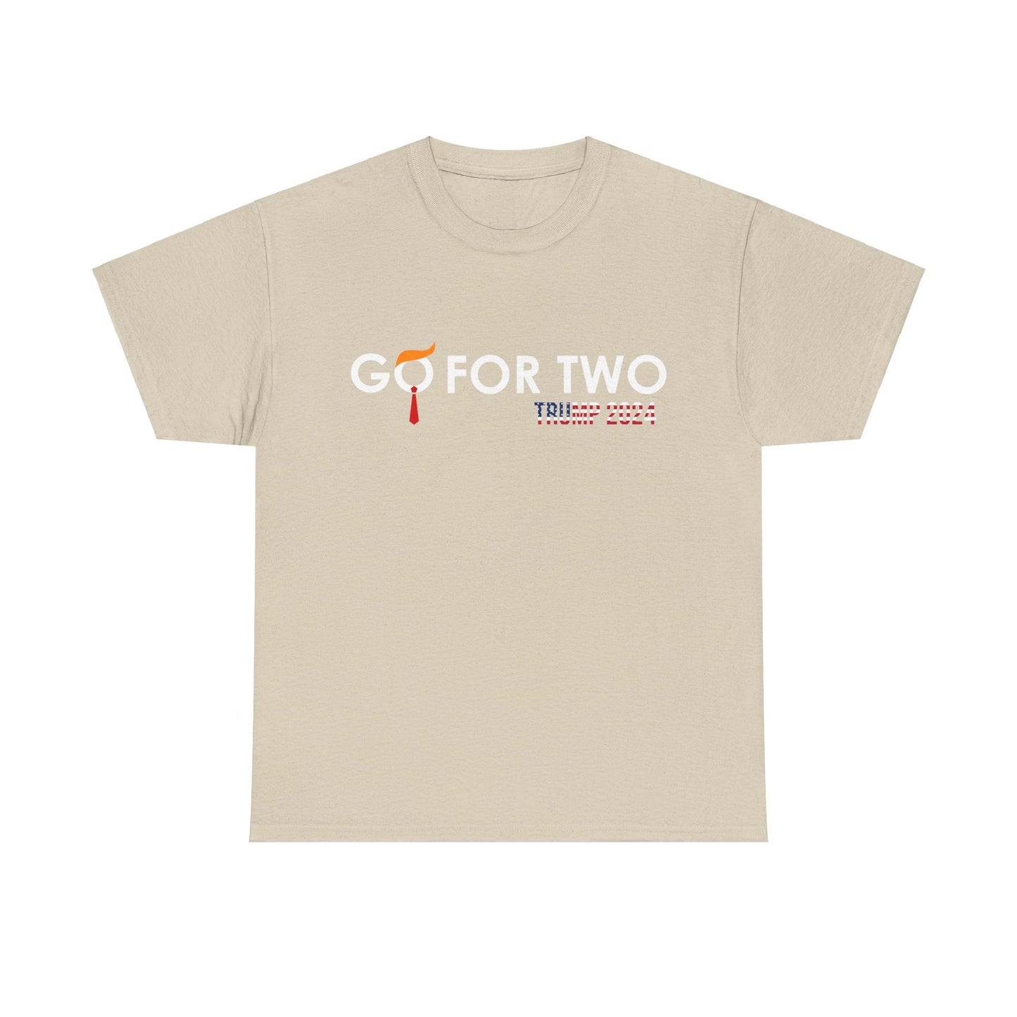 🔥 GO FOR TWO Trump 2024 T-Shirt - Patriotic Election Apparel 🎯