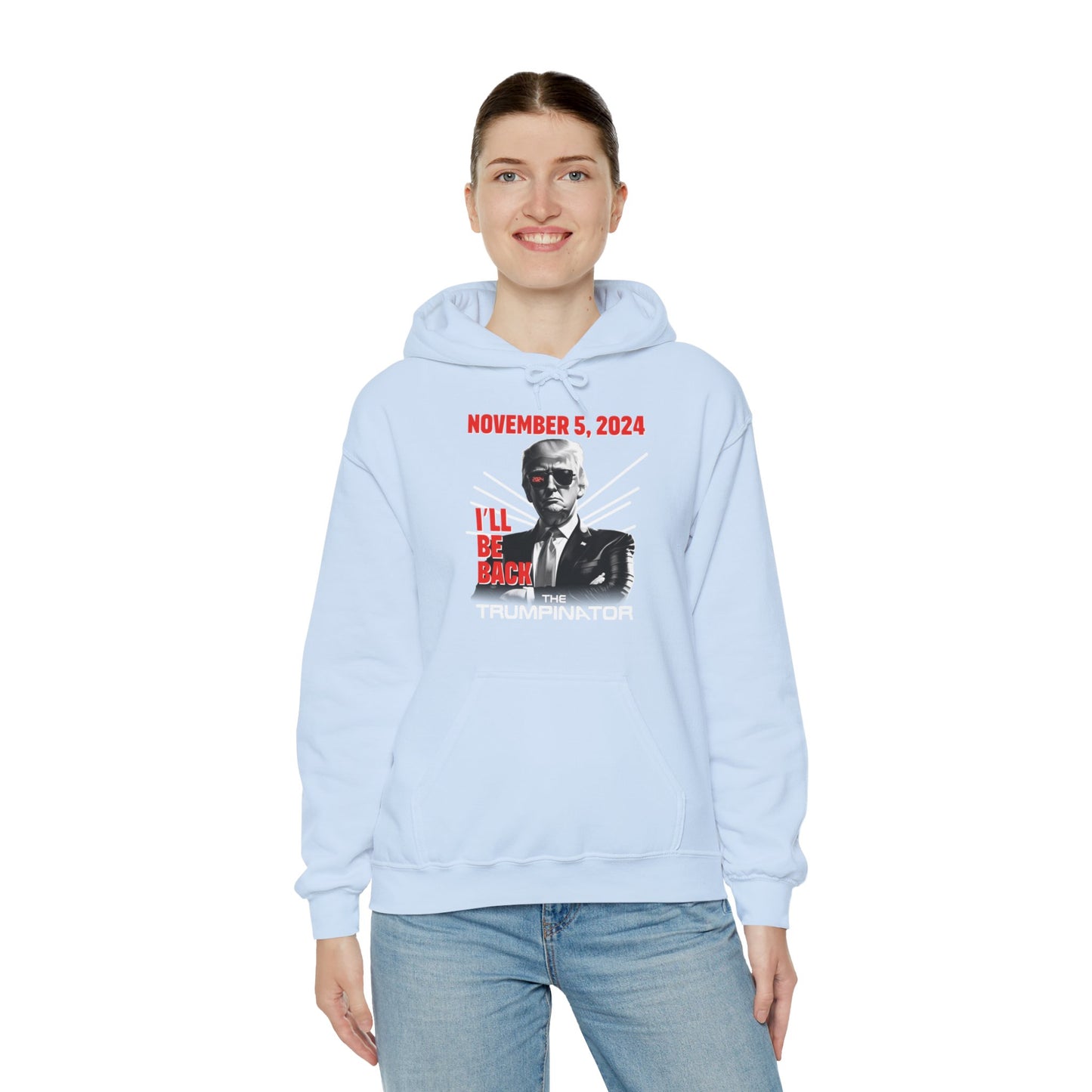 🕶 "The Trumpinator" OG Hoodie (Unisex): A Bold Statement for the 2024 Election