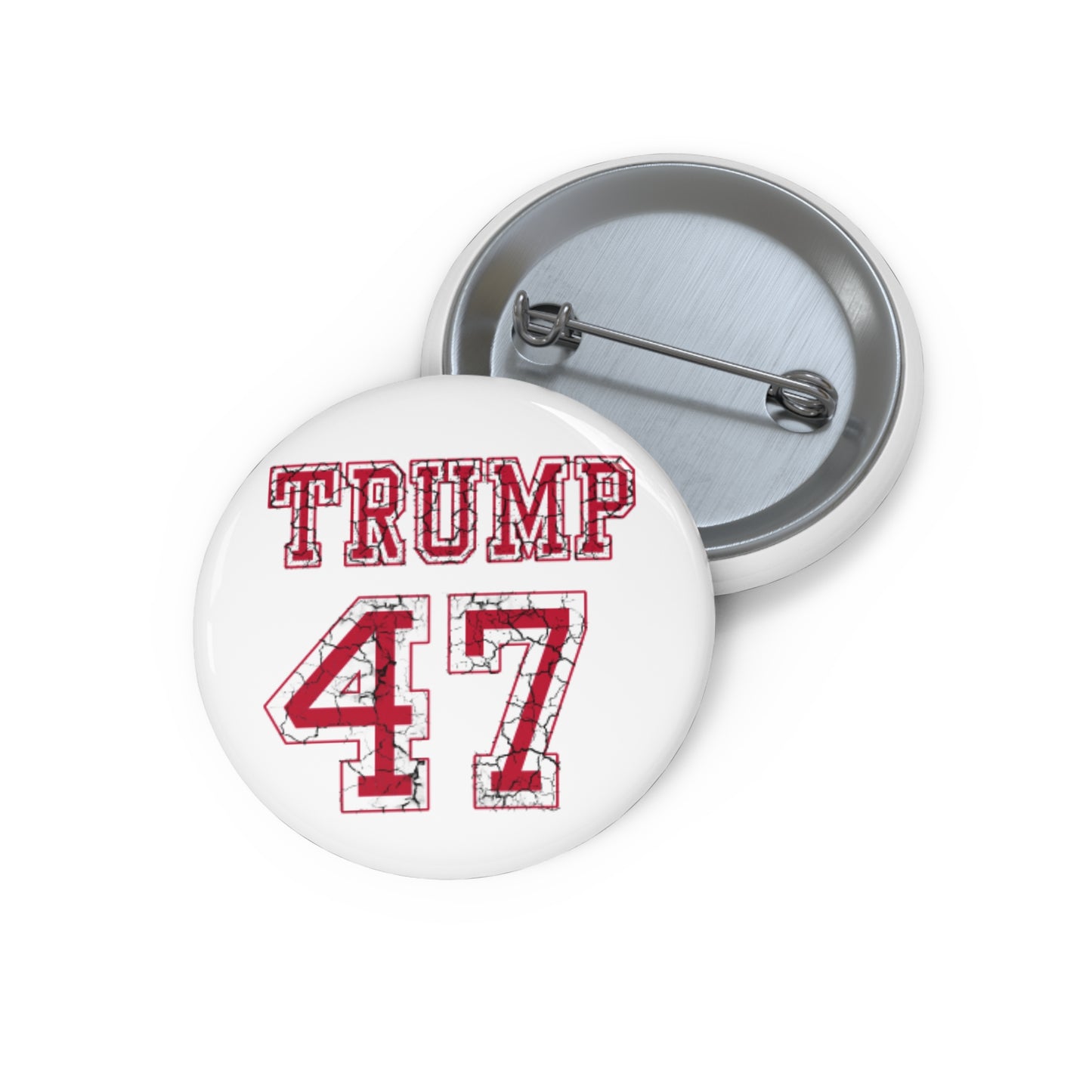 🏈 Trump 47 Football Jersey Pin Button - 2024 Presidential Election Memorabilia